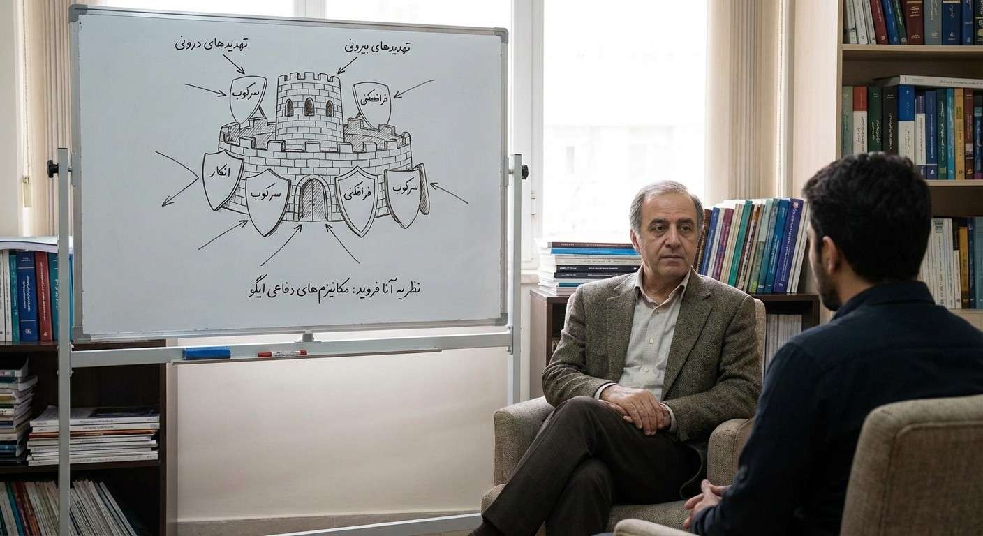 ارتش دفاعی ذهن: آشنایی با مکانیزم‌های دفاعی ایگو از نگاه آنا فروید