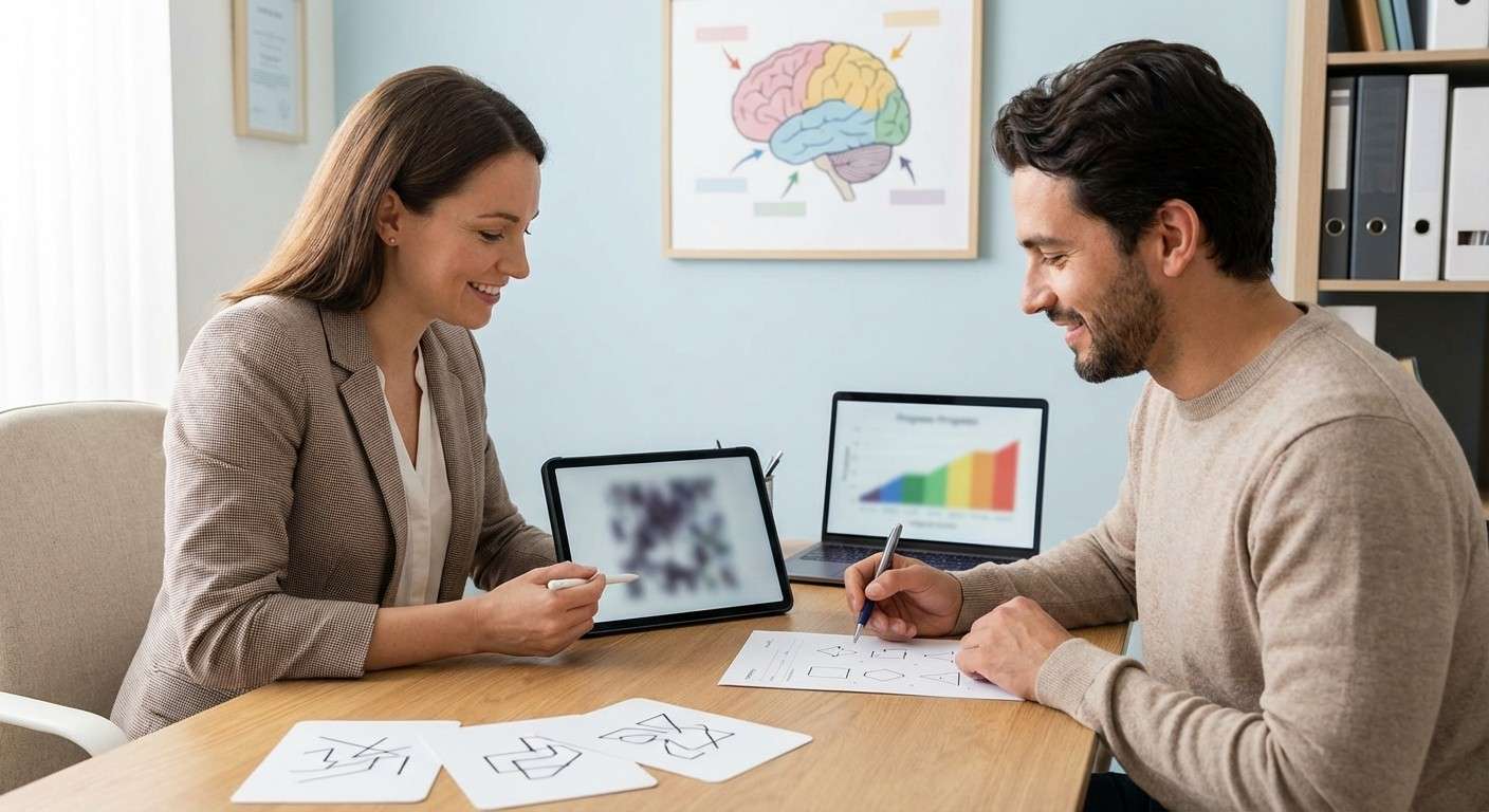 آزمون BVRT: سنجش دقت حافظه دیداری و خطاهای بصری–فضایی