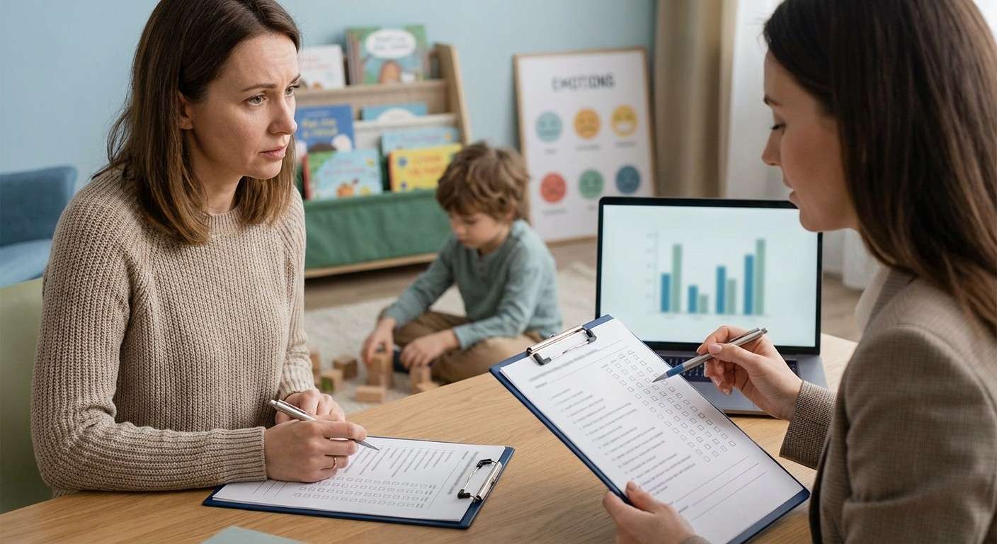 پرسشنامه رفتار کودک (CBCL): نگاه دقیق والدین به دنیای هیجانی و رفتاری فرزندشان