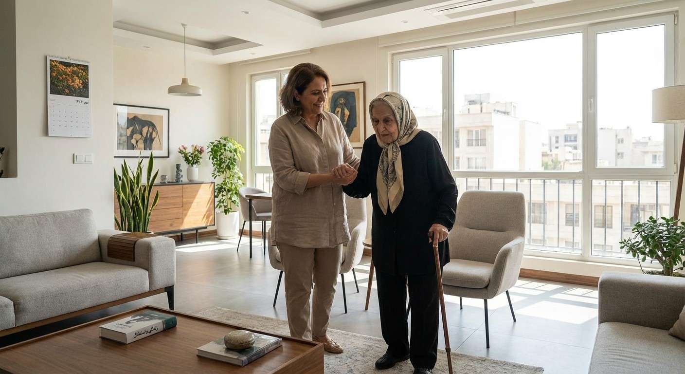 حمایت عاطفی از سالمندان: مرز باریک میان مراقبت و کنترل‌گری