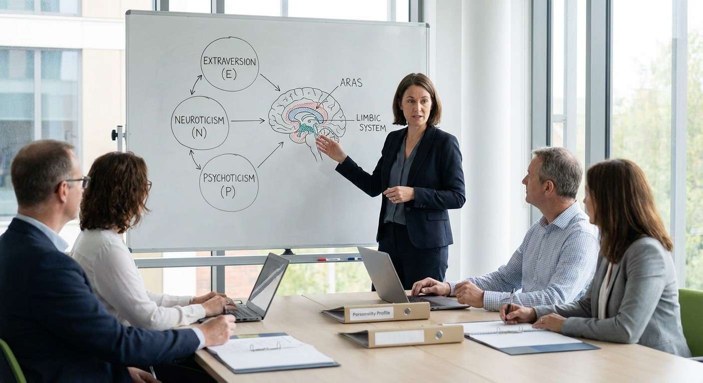 پرسشنامه شخصیت آیزنک (EPQ-R): سه بُعد بنیادین شخصیت با ریشه‌های زیستی