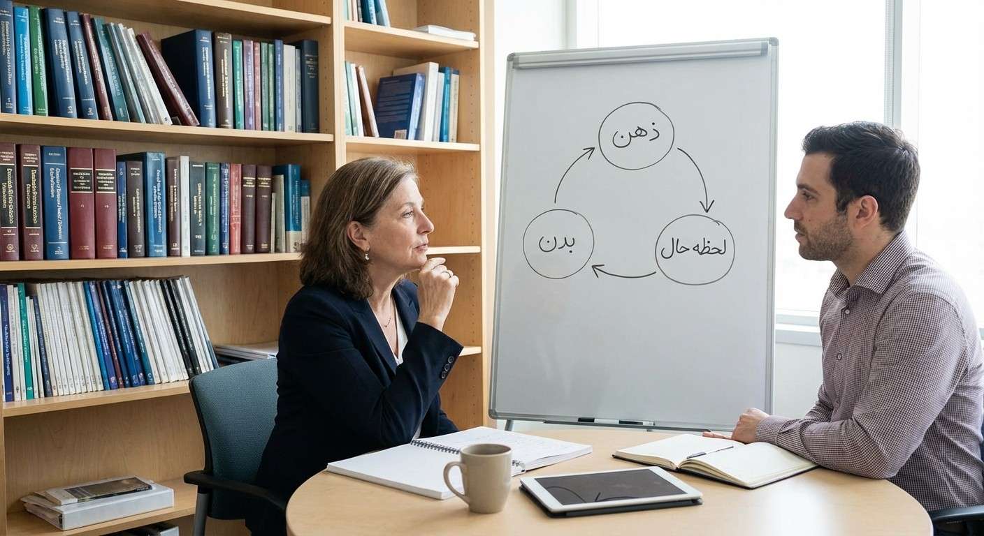 فراتر از گفتگو: گشتالت و روان‌شناسی بدنمند چگونه «اینجا و اکنون» را به درمان آوردند؟