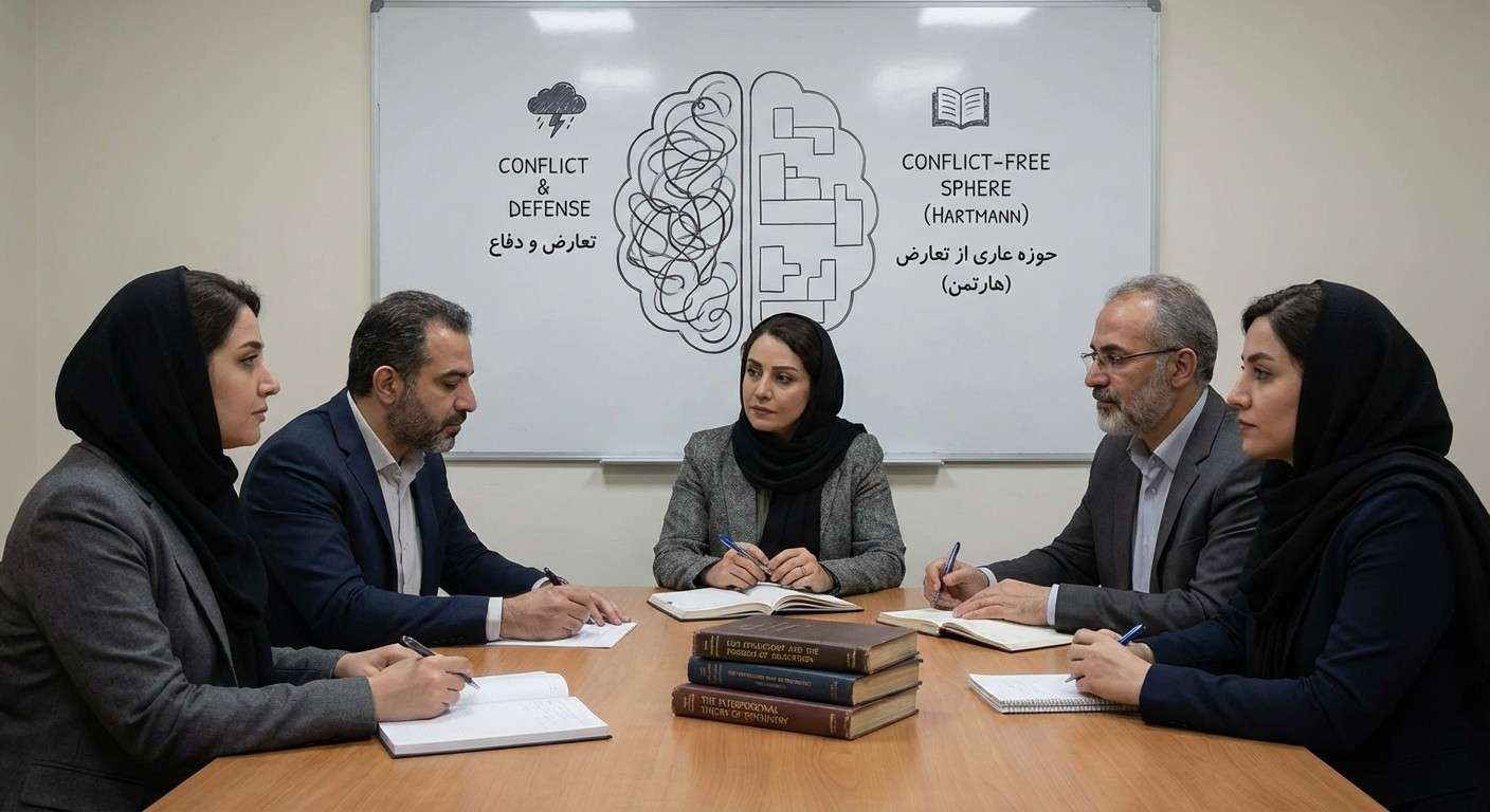 ایگو فقط در حال جنگ نیست: کشف حوزه عاری از تعارض ذهن از نگاه هارتمن