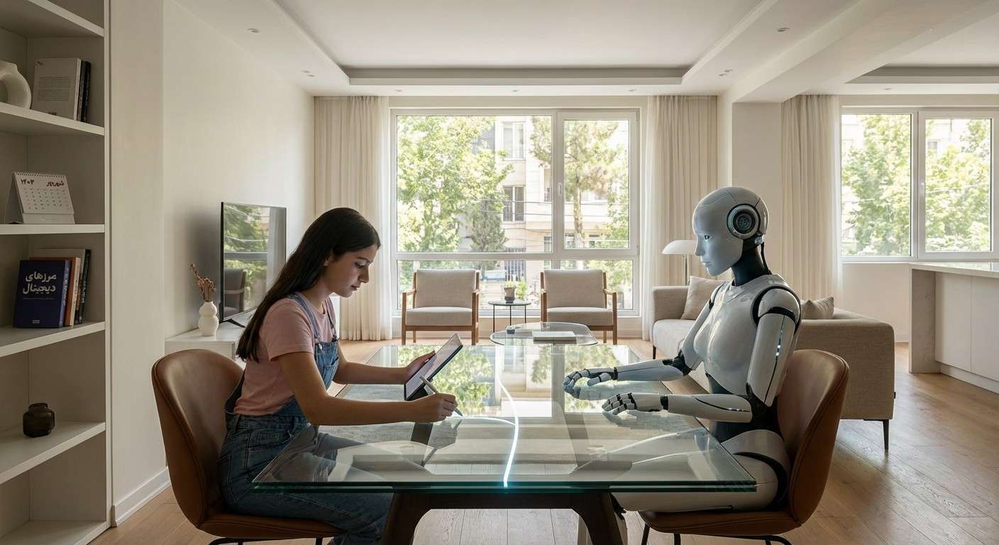 دوست، مشاور یا ابزار؟ راهنمای کامل مرزبندی سالم با چت‌بات‌ها برای نوجوانان