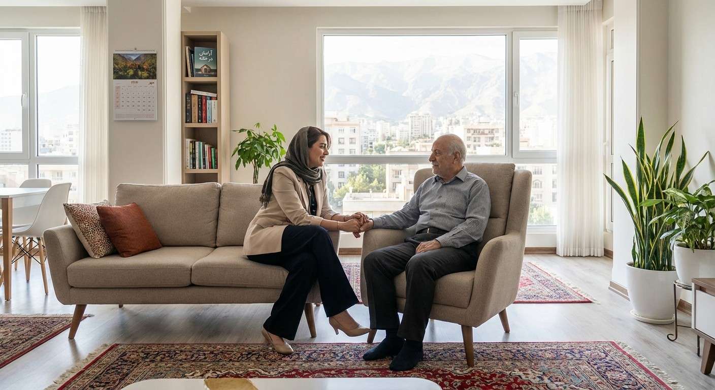 هنر گفت‌وگو با سالمندان: چگونه با والدین خود صمیمی و محترمانه صحبت کنیم؟