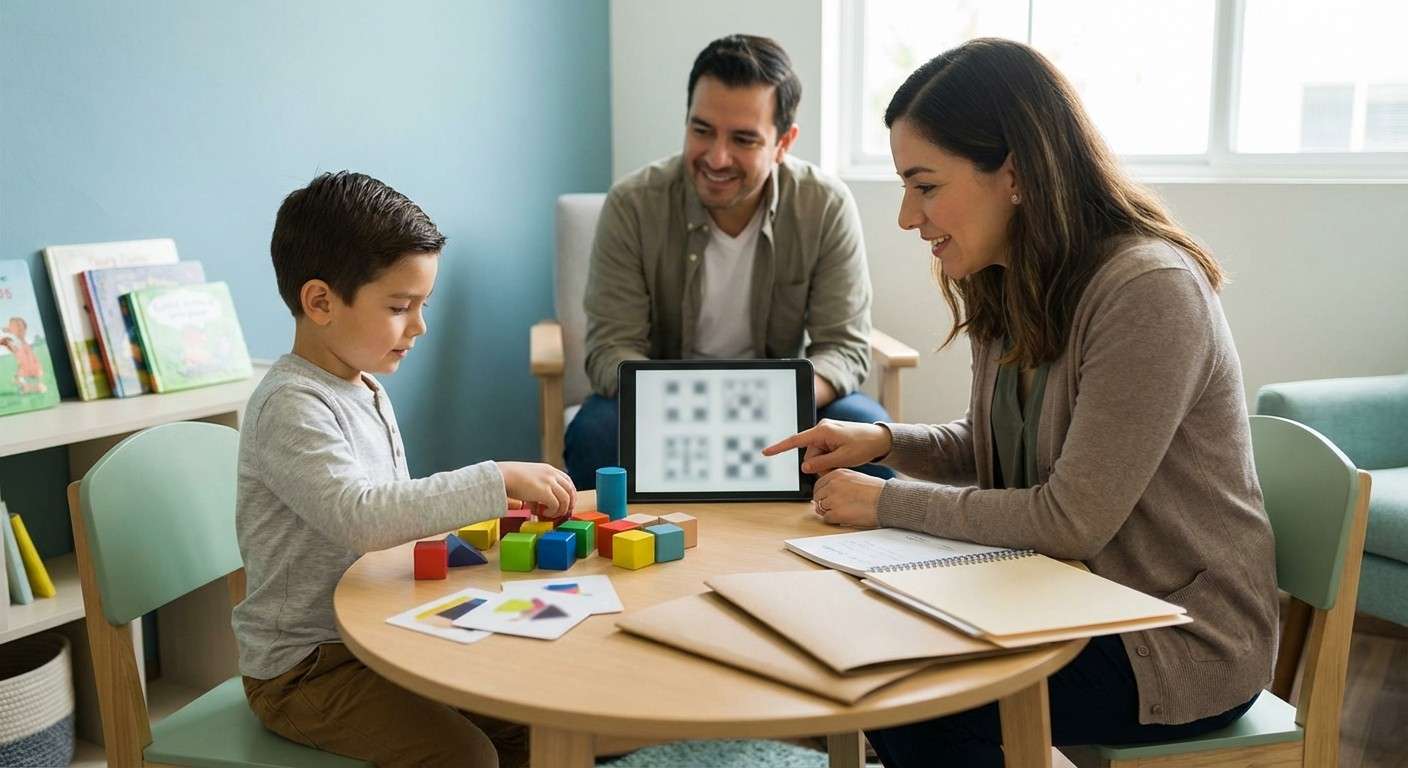 تصویری مفهومی که دو نیمکره مغز را نشان می‌دهد؛ یکی با نمادهای خطی و گام‌به‌گام (متوالی) و دیگری با شبکه‌ای از ایده‌های متصل (هم‌زمان).