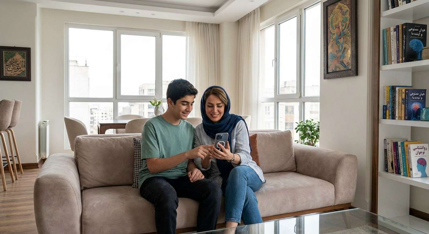 از کنجکاوی تا گفت‌وگوی امن: راهنمای والدین برای صحبت درباره همدم‌های هوش مصنوعی در خانه