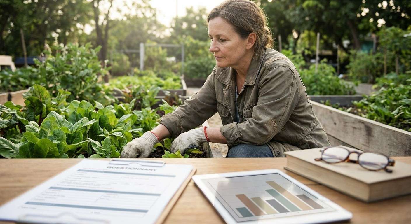 فردی در حال باغبانی و مراقبت از گیاهان که نمادی از پرورش و رشد دادن به عناصر مختلف زندگی است.