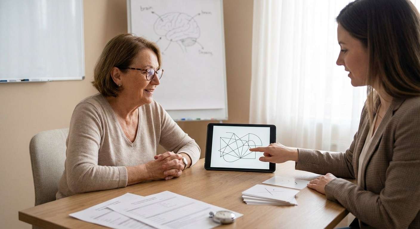 آزمون شکل پیچیده ری (ROCF): وقتی حافظه دیداری با هنر سازماندهی ترکیب می‌شود