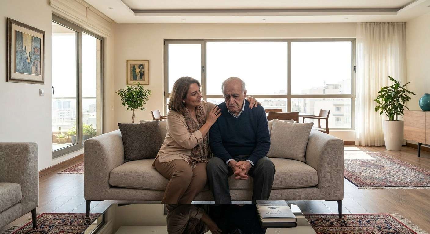 همراهی با سالمند در سوگ: چگونه پس از فقدان، حامی والدین خود باشیم؟