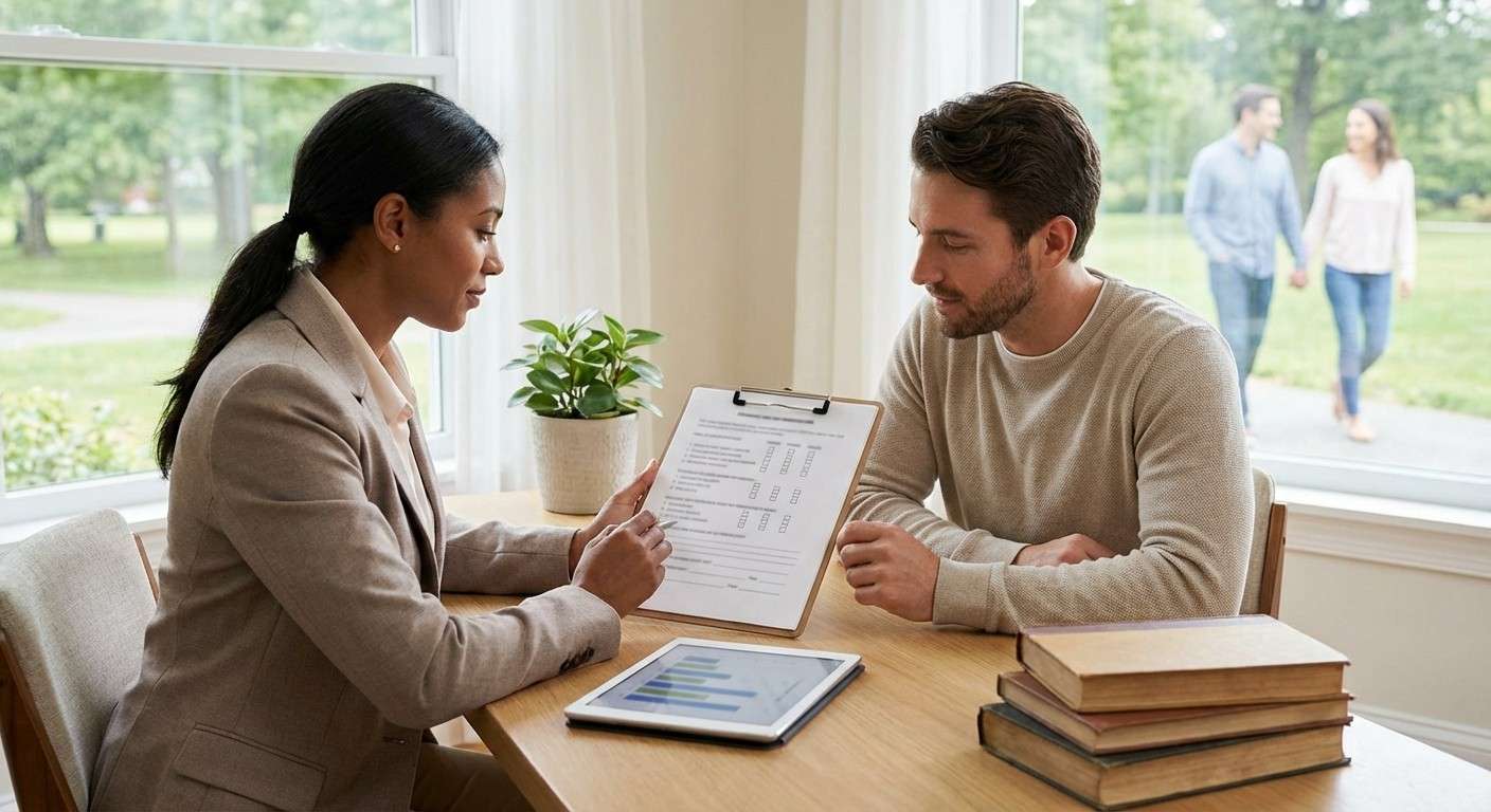 ترازویی که جنبه‌های مختلف زندگی مانند کار، خانواده و سلامت را برای رسیدن به رضایت متعادل می‌کند.