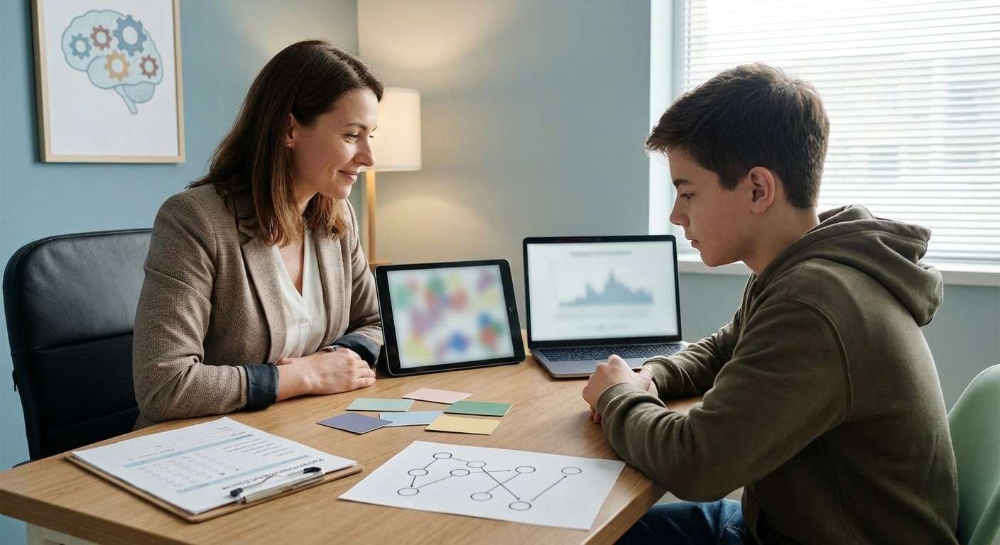 آزمون ترسیمی مسیر (TMT): سنجش سرعت پردازش و انعطاف‌پذیری توجه