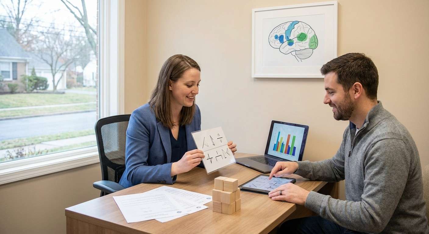 نمایی از مغز انسان که نواحی مختلف مرتبط با حافظه دیداری و شنیداری را نشان می‌دهد.