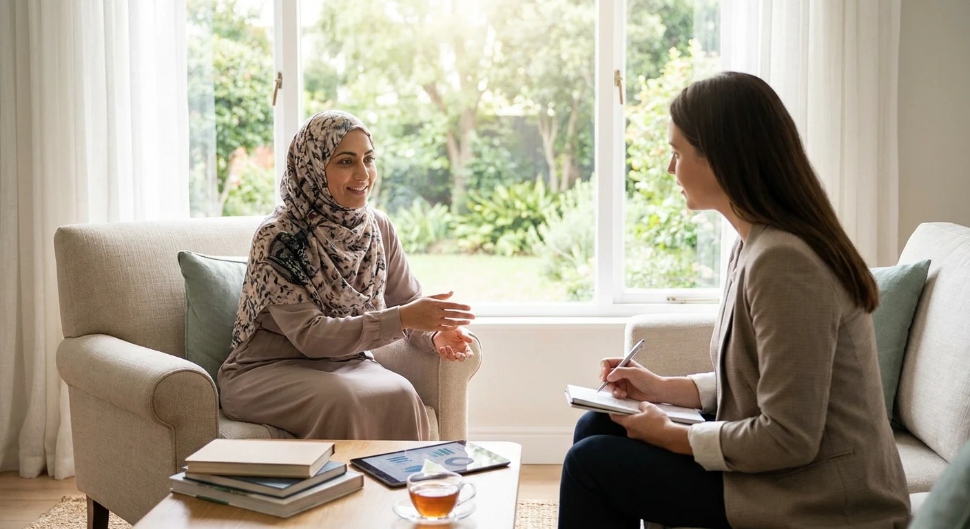 تمرین ذهنآگاهی در طبیعت برای افزایش تحمل ابهام و کاهش اضطراب.